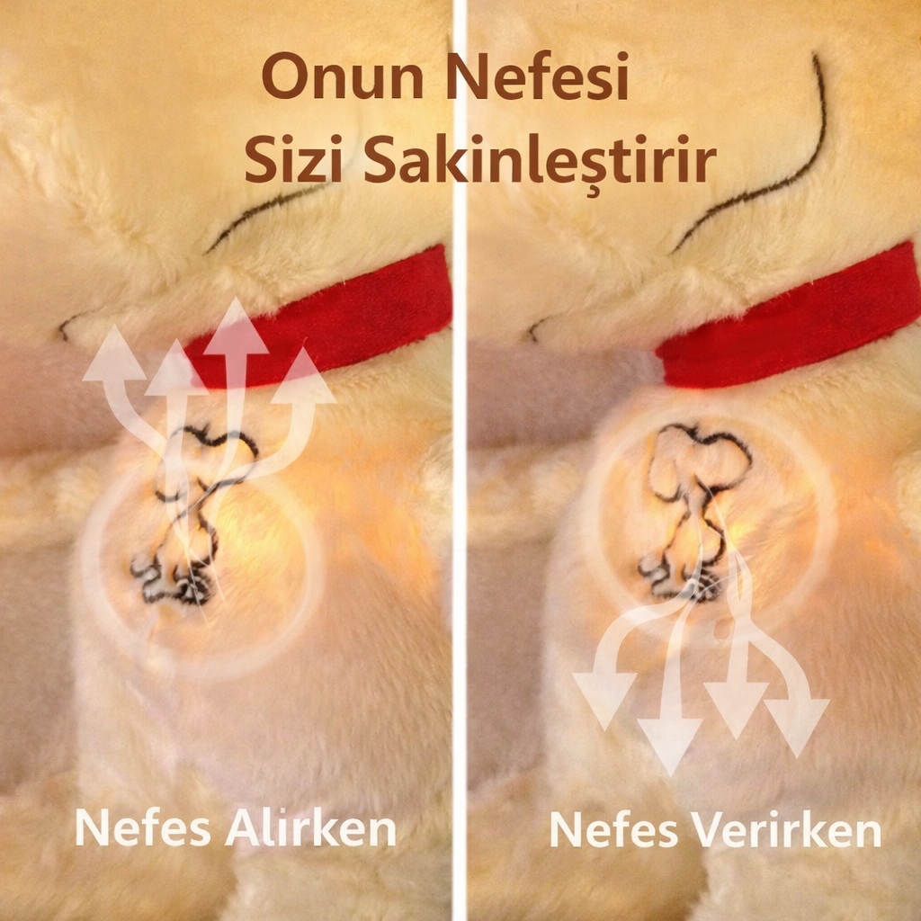 Nefes Alan Peluş Uyku Arkadaşı